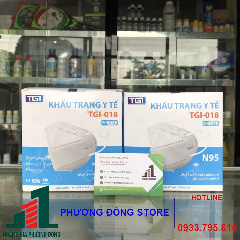 Khẩu trang N95 Trần Gia