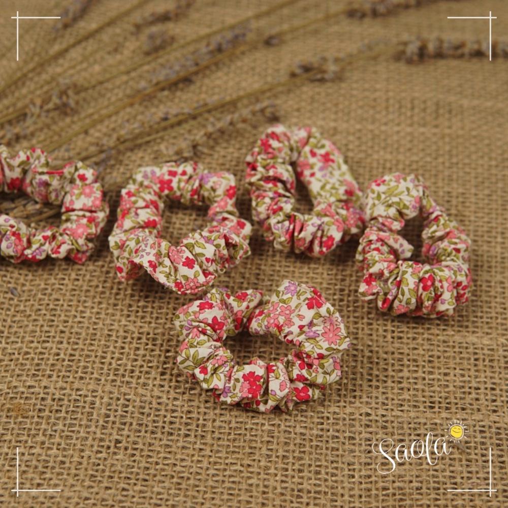 Dây buộc tóc Scrunchies mini dễ thương phong cách Hàn Quốc - S003 - SAOLA CLOTHING
