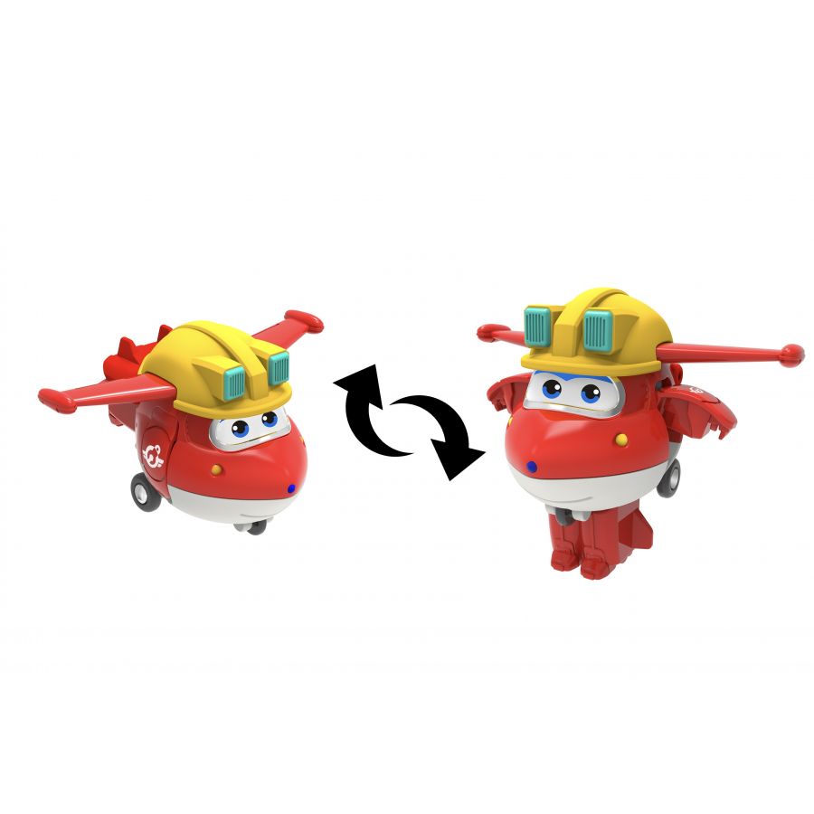 Đồ Chơi Robot Biến Hình Mini Jett Xây Dựng Superwings YW730011