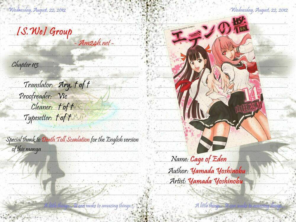 cage of eden chapter 113 1