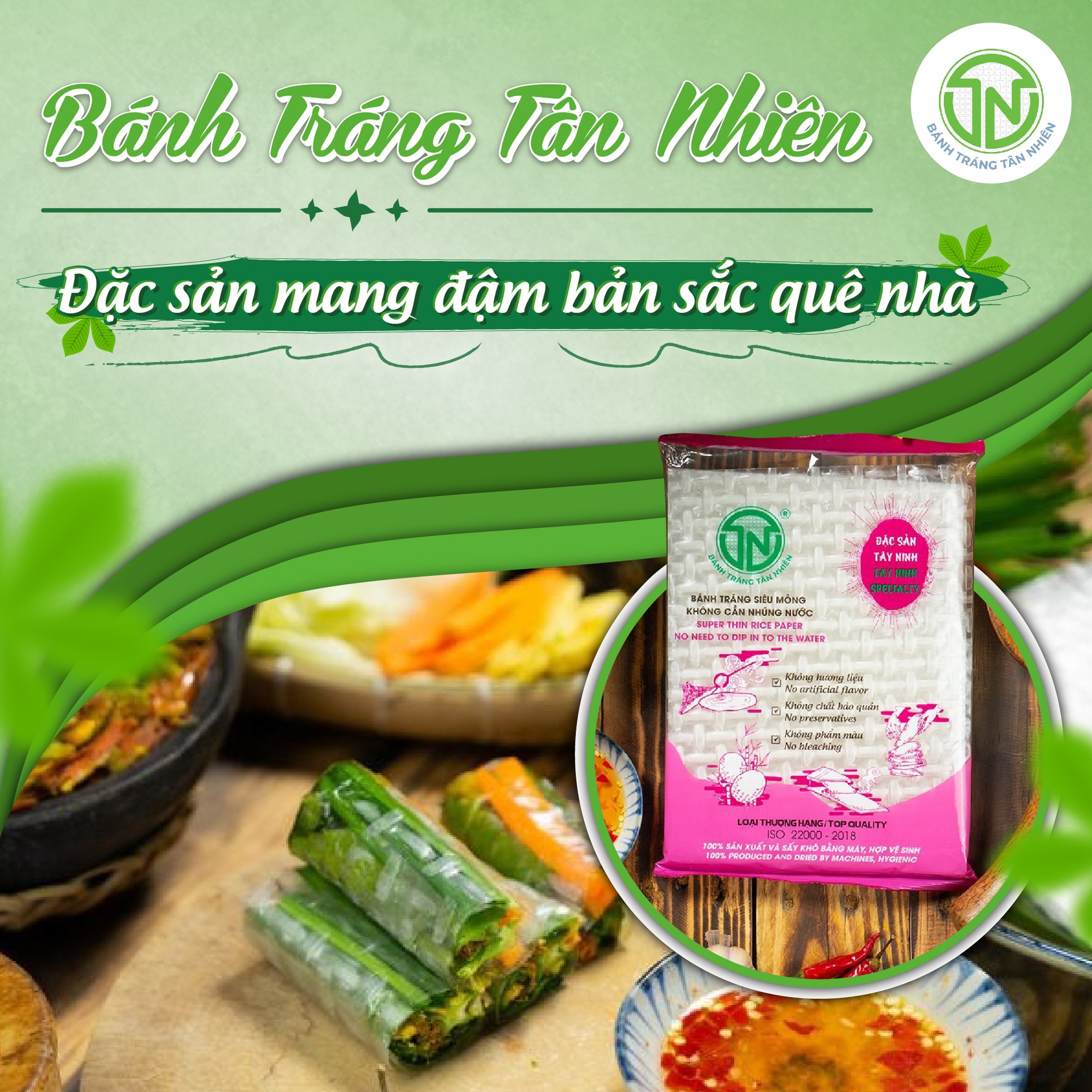 Bánh Tráng Sa Tế Tôm Hành Tân Nhiên