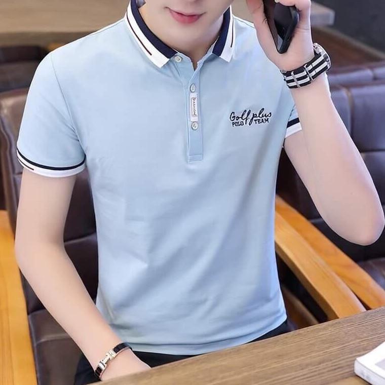 Mua Áo thun nam cổ bẻ ngắn tay cao cấp phong cách hàn quốc, áo thun polo nam MURADFASHION AT033 - Xanh,L tại Pg67 Fashion Mua Áo Thun Nam Cổ Bẻ Ngắn Tay Cao Cấp Phong Cách Hàn Quốc, Áo Thun Polo Nam Muradfashion At033 - Xanh,L Tại Pg67 Fashion