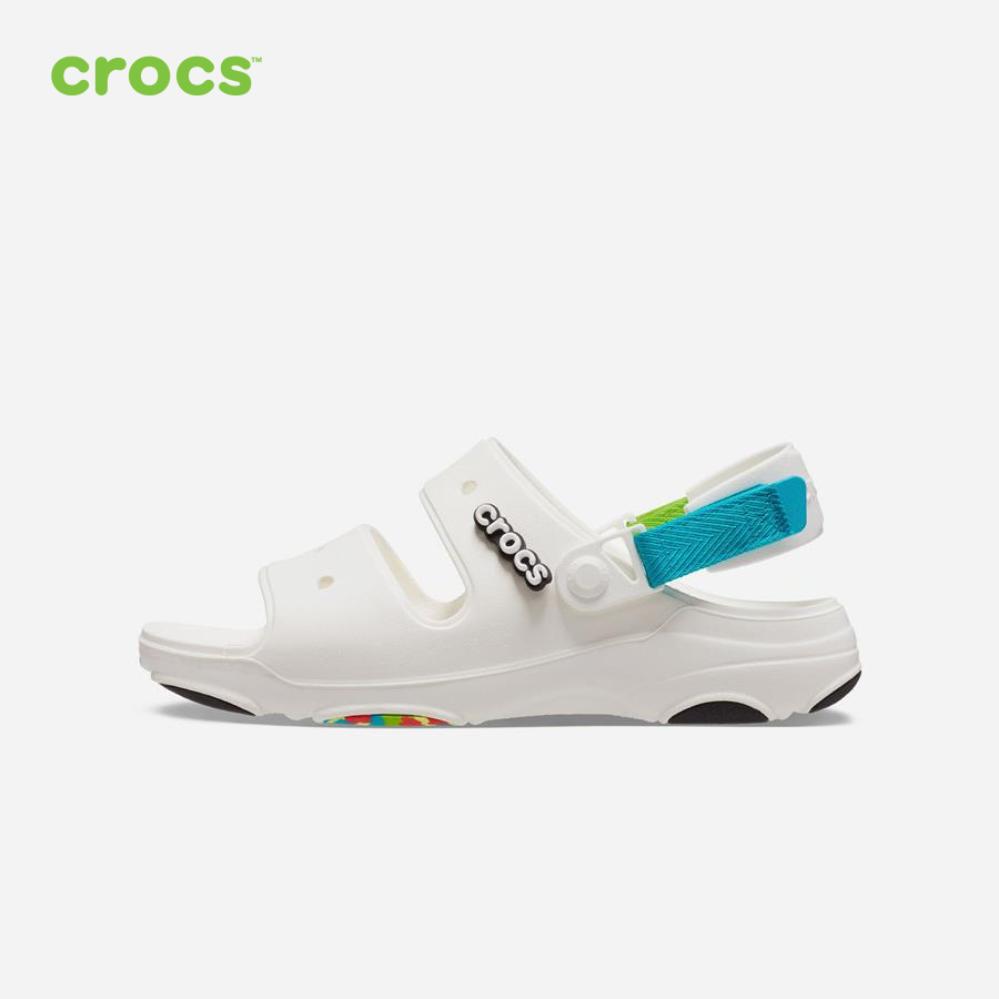 Giày sandal unisex Crocs FW Classic Sandal U All Terrain Whi/Mlti - 207711-94S