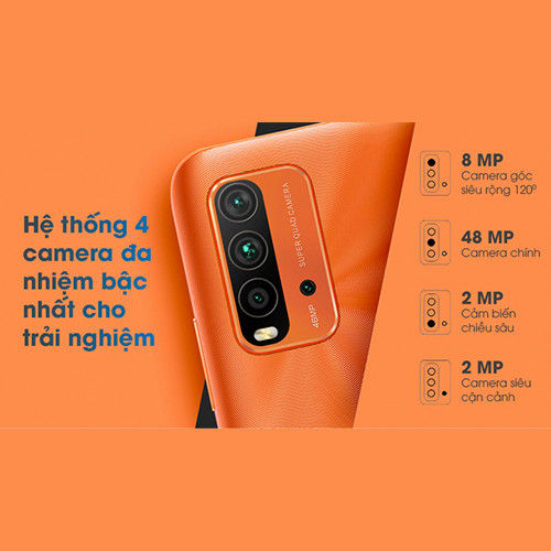 Điện Thoại Xiaomi Redmi 9T - Hàng Chính Hãng