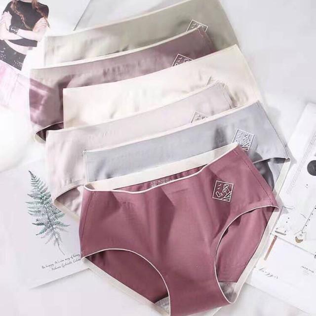 Hàng loại 1- Quần lót nữ cotton y tế kháng khuẩn không đường may siêu đẹp 02