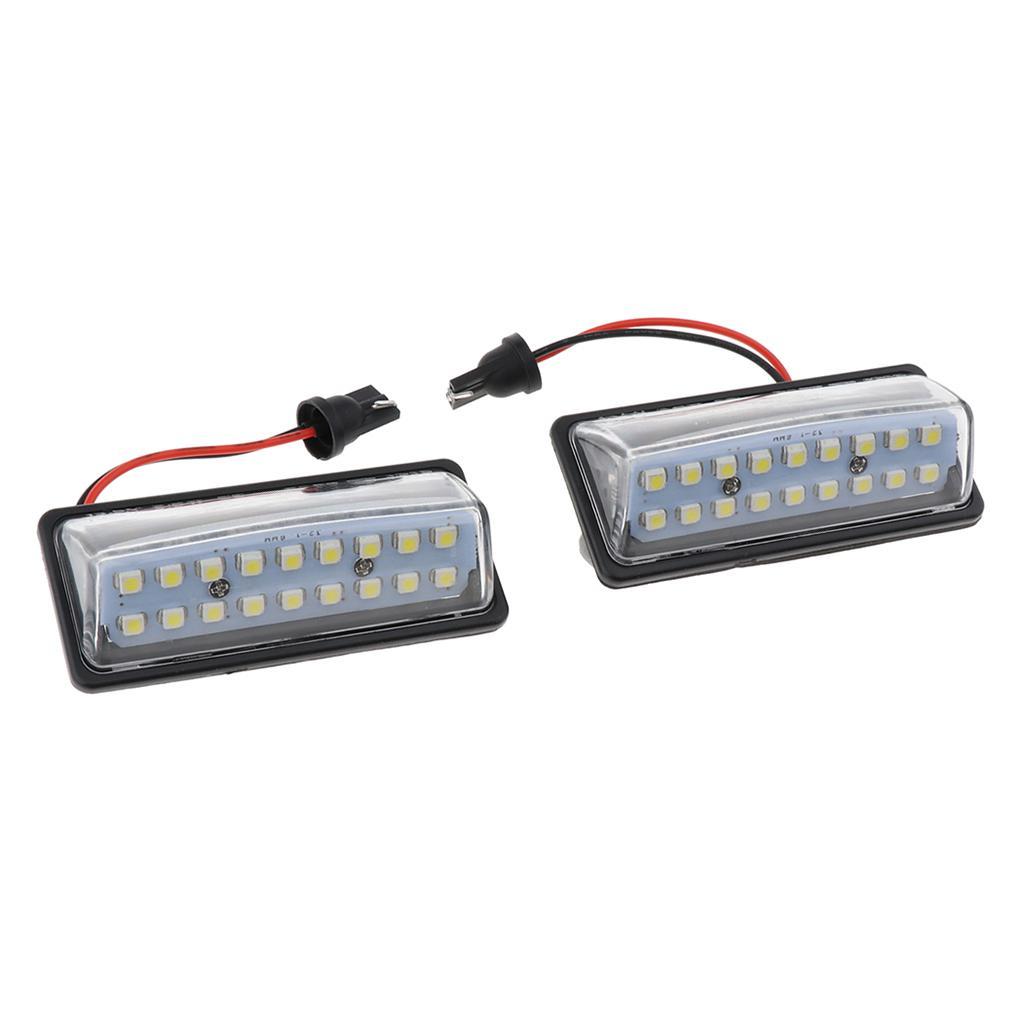 2 Pack Truck LED Tail Lamp Rear Number Light Bulbs for
