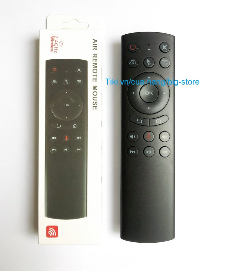 Remote Có Con Trỏ Chuột Bay Điều Khiển Tivi, Vi Tính, Hộp TV, Dành Cho Android ,Windows, MacOS