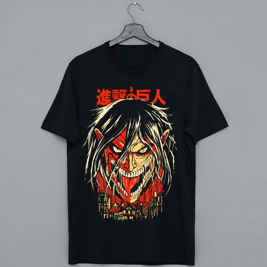 Áo thun Attack on titan, áo phông anime attack on titan mẫu mới giá rẻ