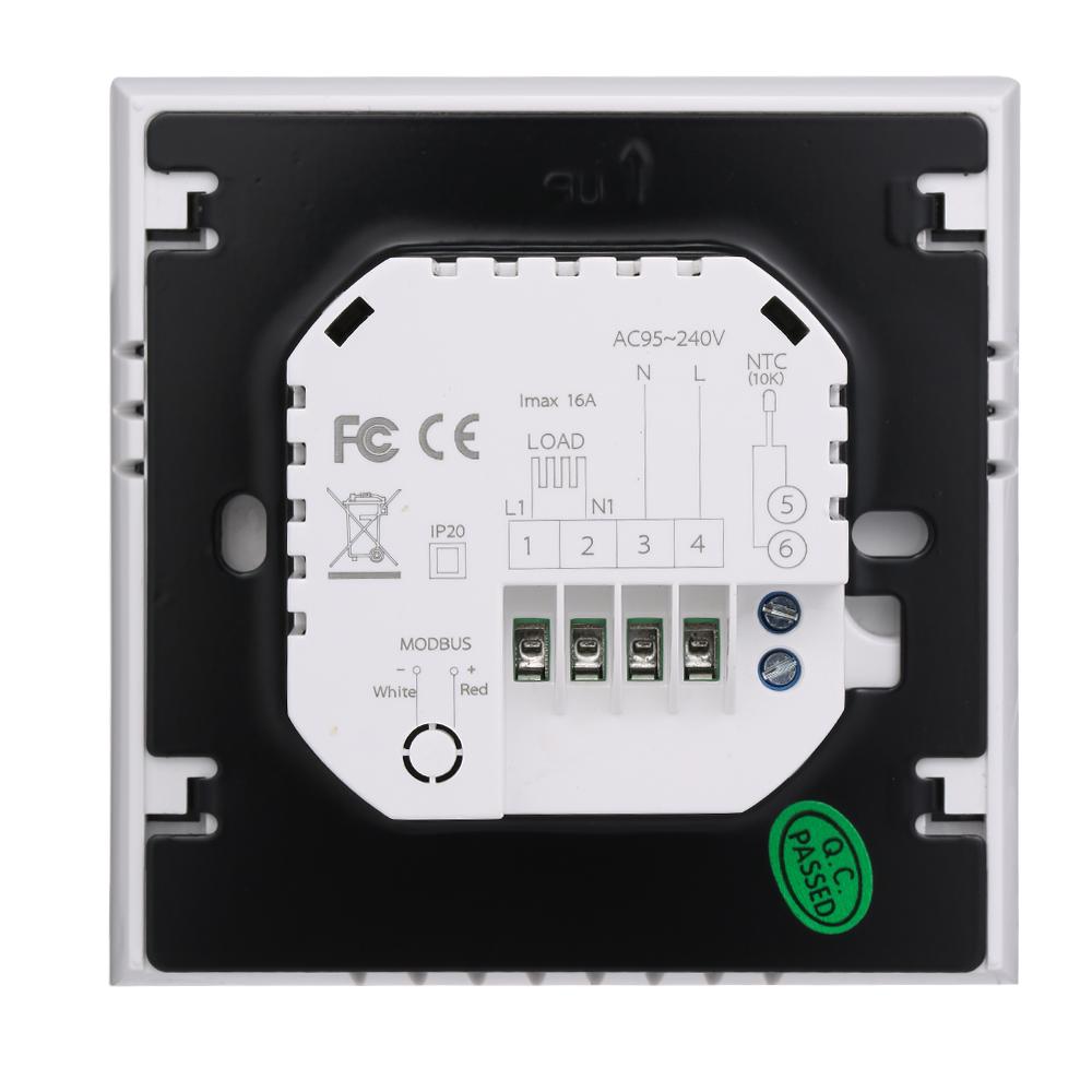 Bộ Điều Khiển Nhiệt Độ Kỹ Thuật Số Nút Cảm Ứng Màn Hình Lcd Lớn Để Làm Nóng Nước Wifi