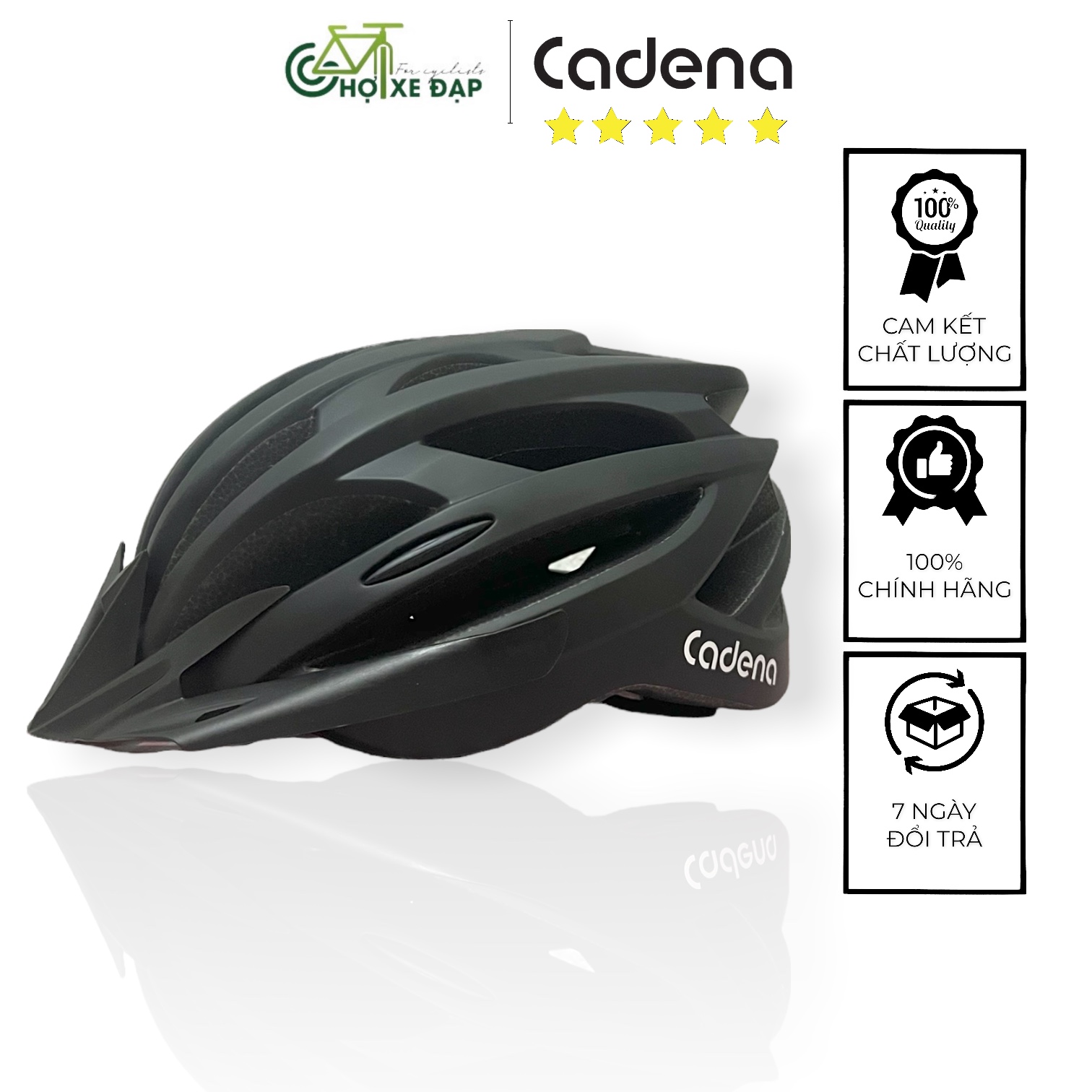 Nón bảo hiểm xe đạp cao cấp thương hiệu CADENA-X