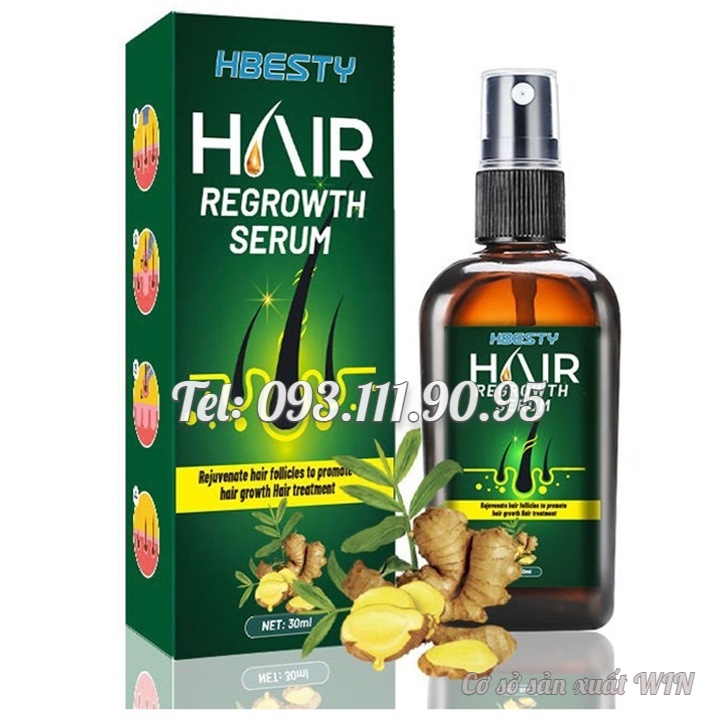 Serum dưỡng mọc tóc, giúp tóc mọc nhanh, nhiều và dày, sợi tóc đen bóng xuất xứ Nhật Bản – Mã số 1230