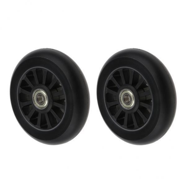 2x 2pcs 100mm Pro Scooter Wheels Replacement Fit for Most Scooter Types White Black Color Optional