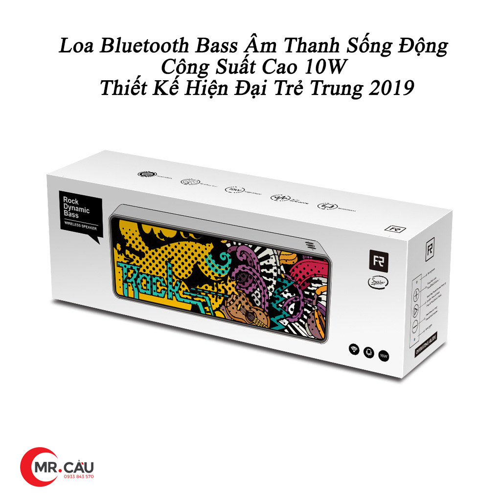 Loa Bluetooth SIÊU TRẦM 10W SIÊU ẤM