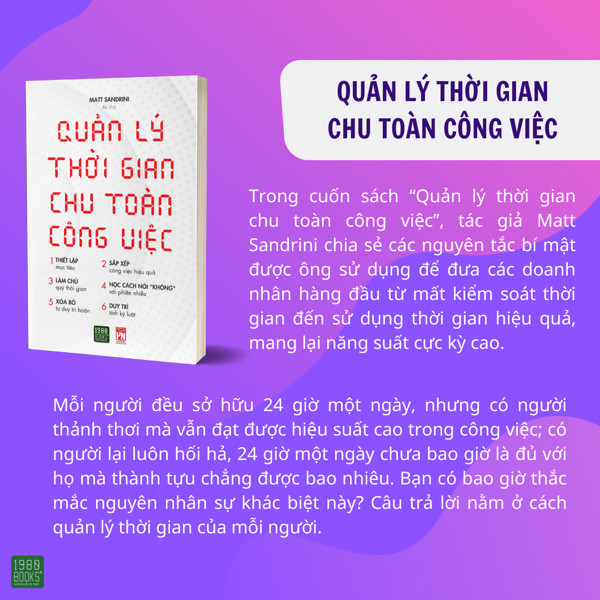 Combo 3 Cuốn Sách Giúp Bạn Quản Lý Bản Thân Tối Ưu Nhất