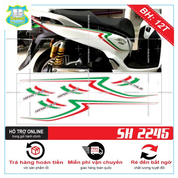TEM XE SH 300I IN DECAL TRONG