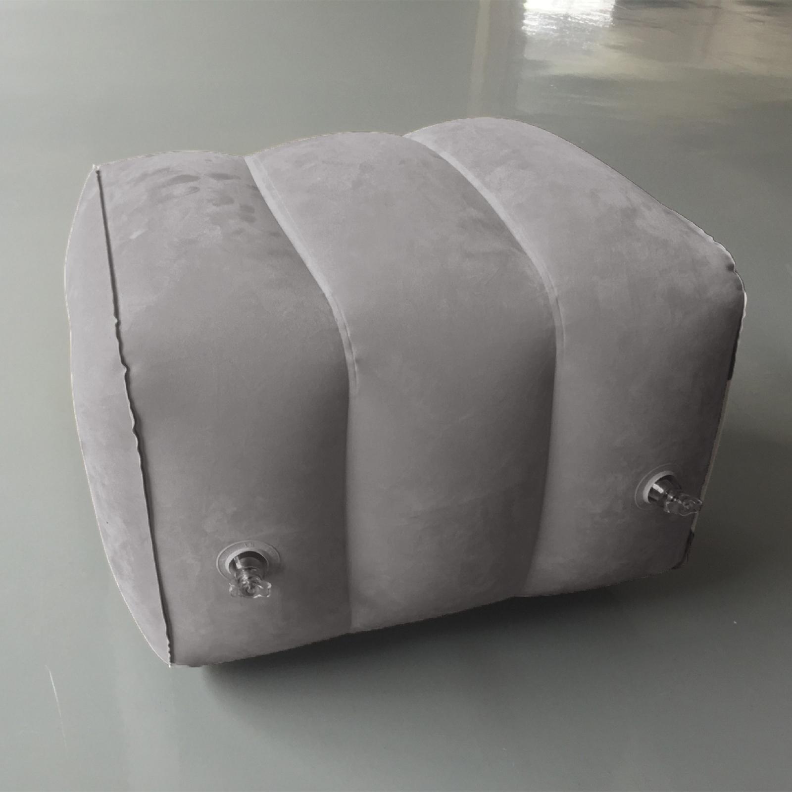 Foldable Inflatable Footrest Pillow Rest Pillow for Picnic Camping Home