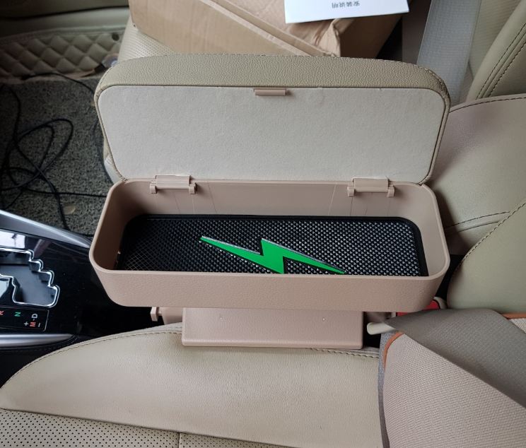 Hộp tỳ tay ô tô cài khe ghế ô tô