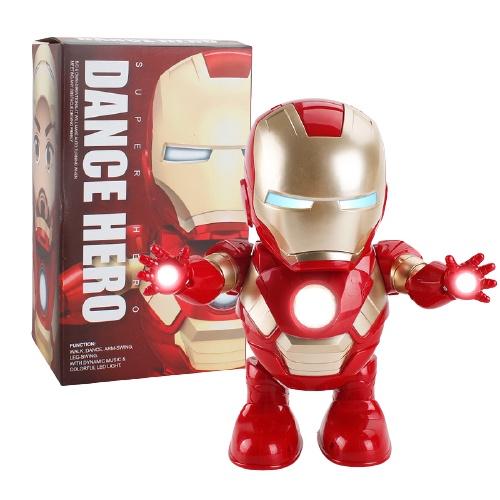 Đồ Chơi Siêu Nhân Iron Man Nhún Nhảy Theo Điệu Nhạc Vui Nhộn