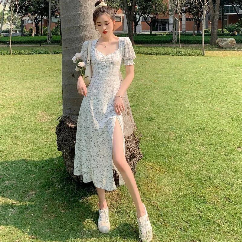 Đầm hoa nhí, đầm nữ đi tiệc thời trang