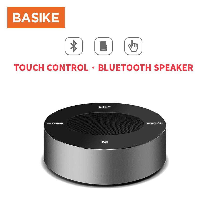 Loa Bluetooth BASIKE MW06 điều khiển cảm ứng di động kết nối không dây Loa HD stereo-Hàng chính hãng