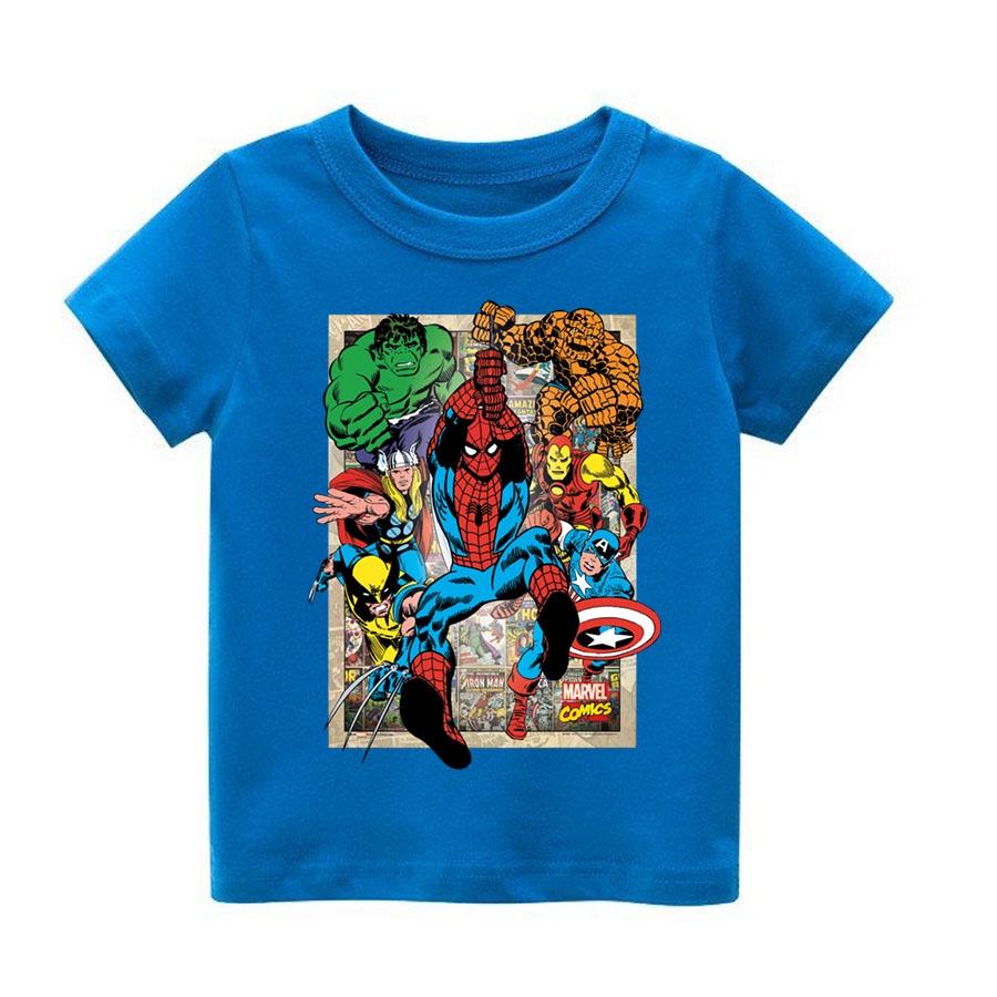 Áo thun trẻ em avenger 02 Có size người lớn, King Cotton