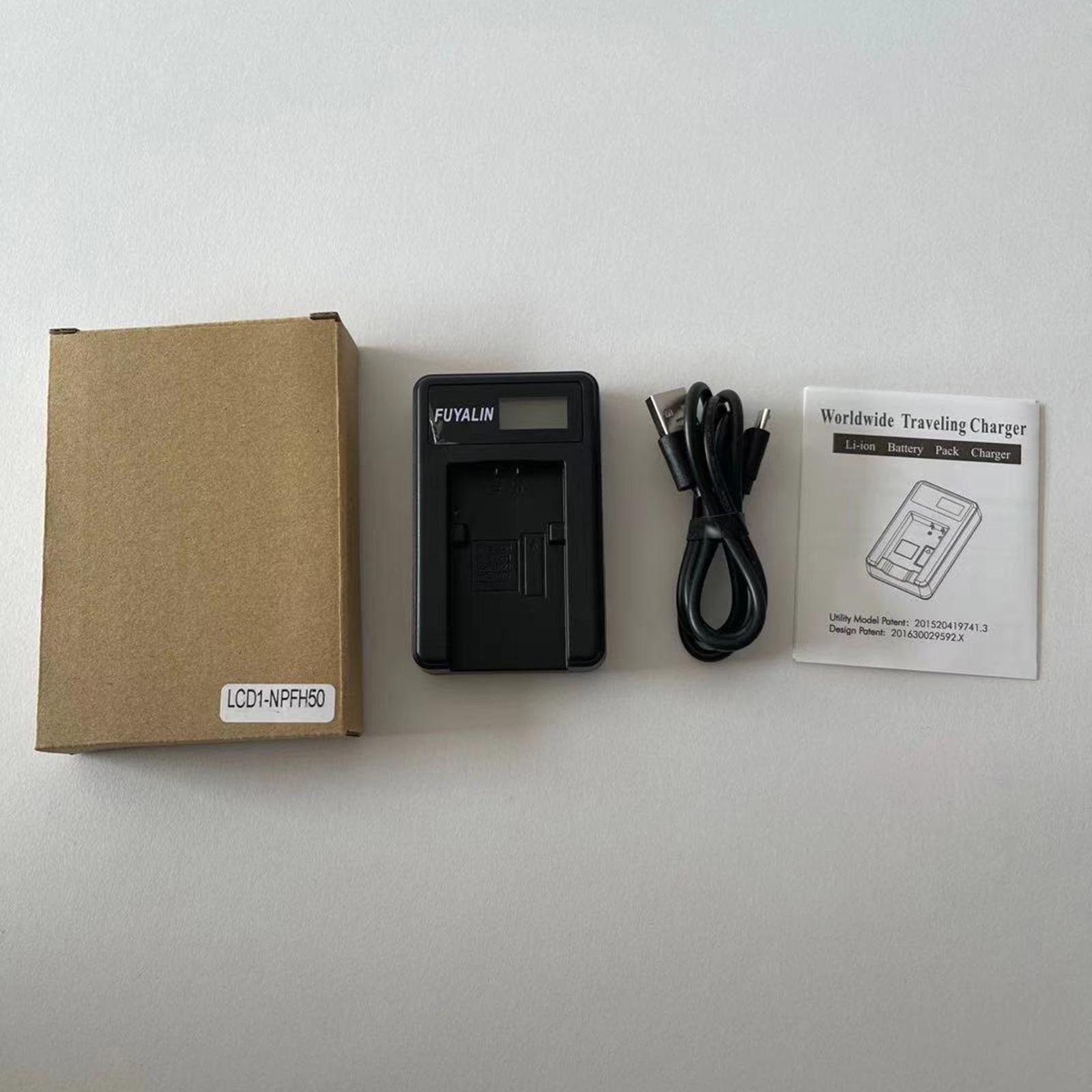 LCD Display Fast Charge Digital Camera For  NP-FV70/FV50/FH90/FH60/