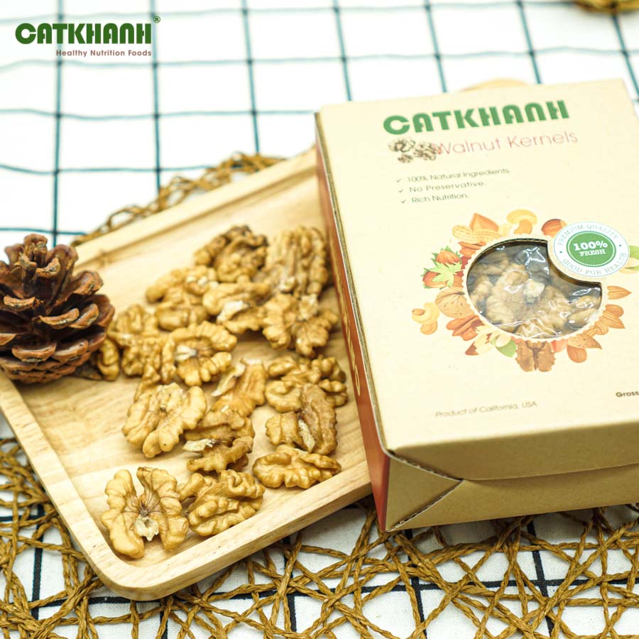 Nhân Óc Chó Cát Khánh hộp 200gr - Nhập khẩu Mỹ