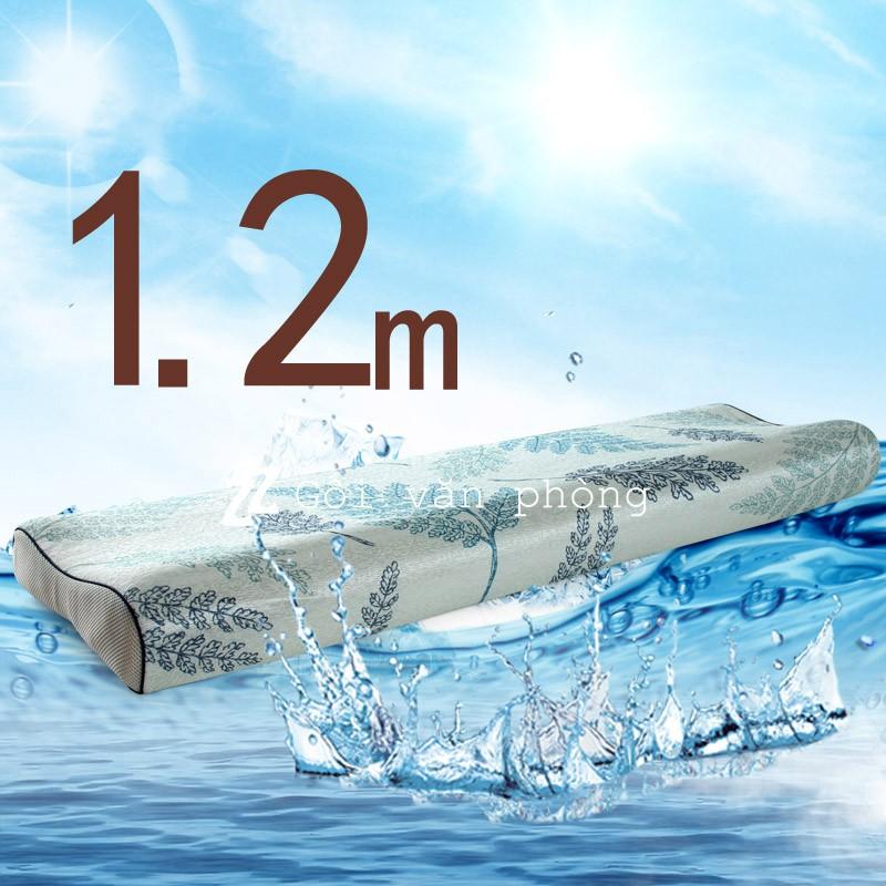 GỐI NGỦ ĐÔI CAO SU NON 1M2 VỎ GẤM GDH-05S