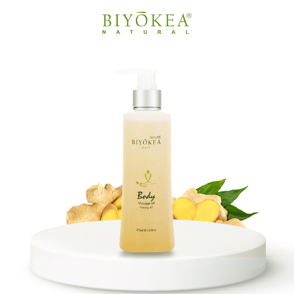 Dầu Massage Body Biyokea - Farming B7 (Làm nóng) - 200ml