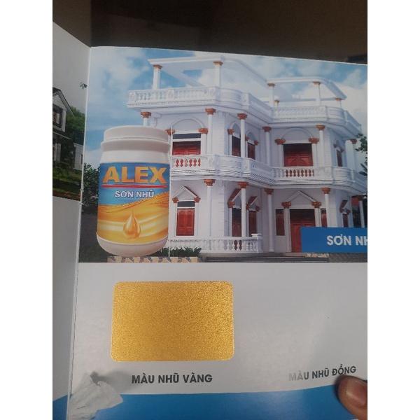 Sơn nhũ vàng Alex 950ml siêu đẹp