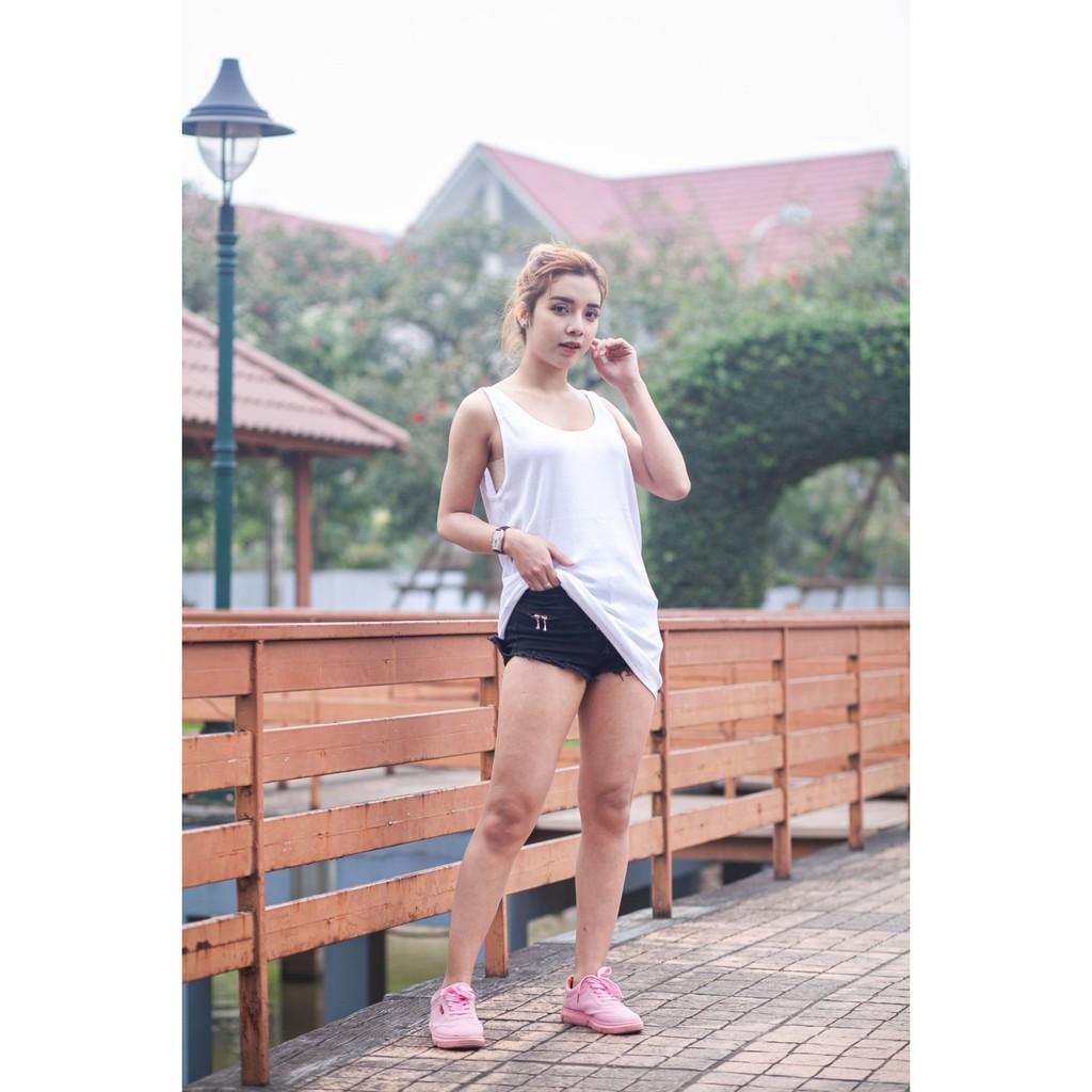 Áo tank ba lỗ - cotton co giãn 4 chiều, ôm dáng, thấm hút mồ hôi, tập gym - Yoga - Zumba
