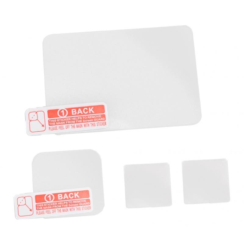 Tempered Glass Film Lens+Screen Protector Cover for 8 Black