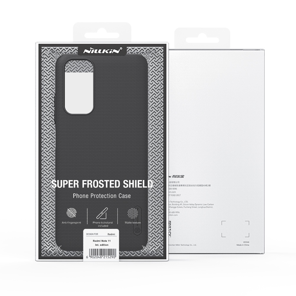 ỐP LƯNG DÀNH CHO ĐIỆN THOẠI XIAOMI REDMI NOTE 11 NILLKIN NHỰA CỨNG SẦN