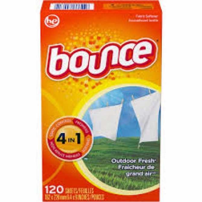 Giấy Làm Mềm Vải và thơm quần áo Bounce Outdoor Fresh 120 tờ