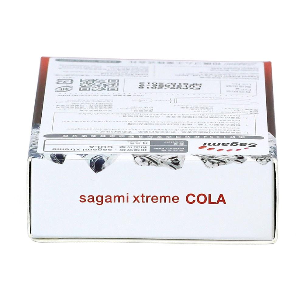 Bao cao su Sagami Cola hương cola, siêu mỏng kiểu dáng cổ điển - Hộp 3 chiếc