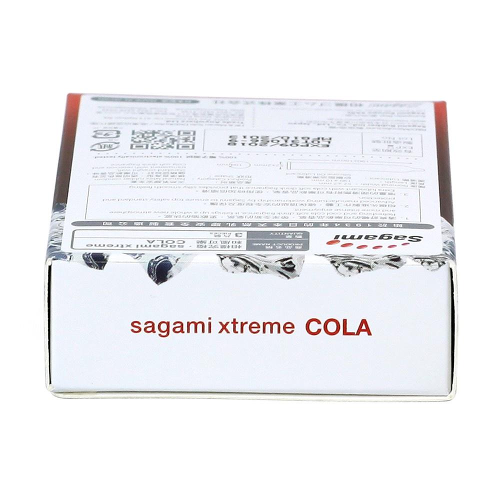 Bao cao su Sagami Cola hương cola, siêu mỏng kiểu dáng cổ điển - Hộp 3 chiếc