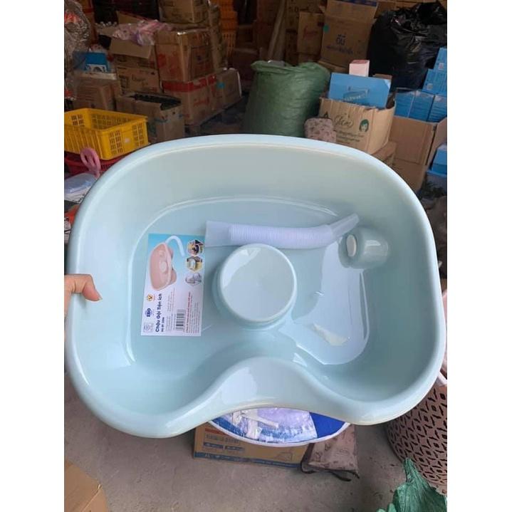CHẬU GỘI ĐẦU VIỆT NHẬT TẠI GIƯỜNG CHĂM SÓC NGƯỜI THÂN HIỆU QUẢ THUẬN TIỆN CHO BÀ BẦU, TRẺ EM, NGƯỜI GIÀ, NGƯỜI BỆNH
