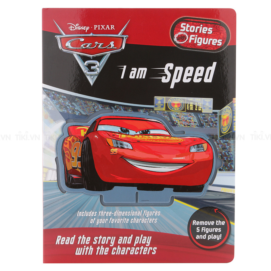 Disney Pixar Cars 3 - I Am Speed - Stories With Figures