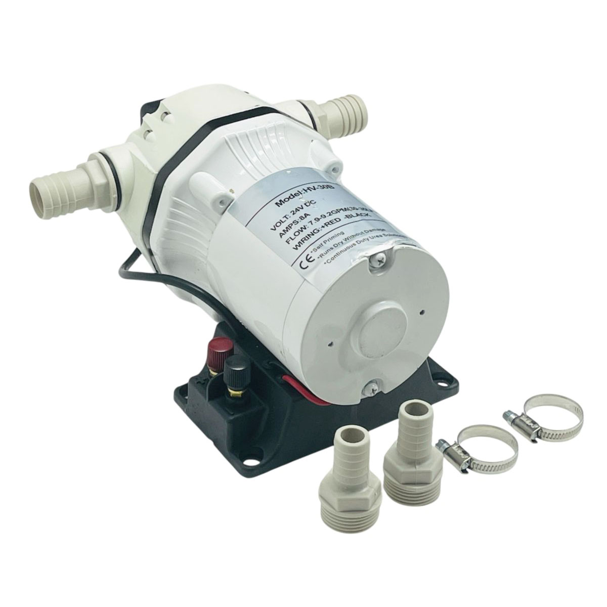 Bơm Hóa Chất HV-30 Điện DC – 12/24V, Bộ Phụ Kiện Đầy Đủ