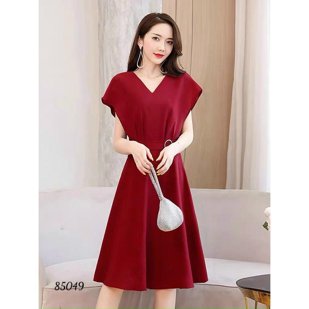 Đầm Nữ Dáng Suông Phối Nịt Eo Tôn Dáng Cực Sang TH