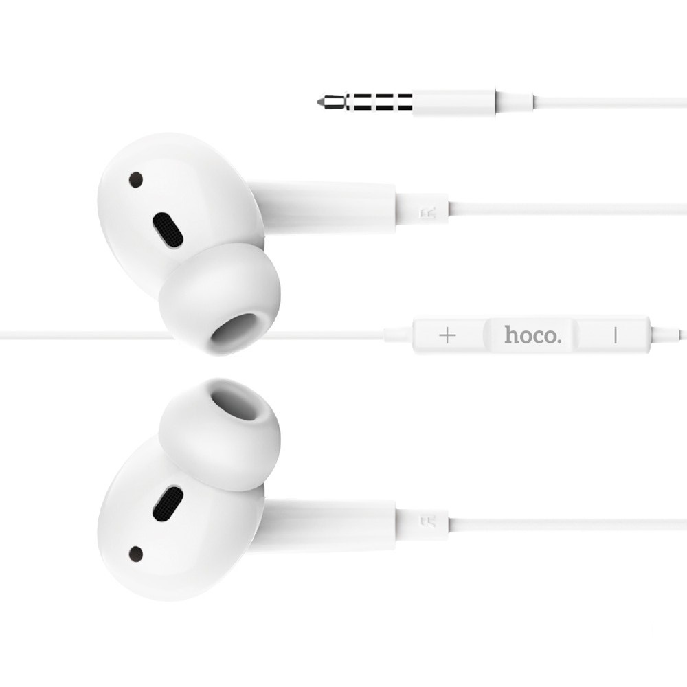 Earphone có mic Hoco stereo cho âm thanh tuyệt hảo (nhiều màu)- Hàng chính hãng