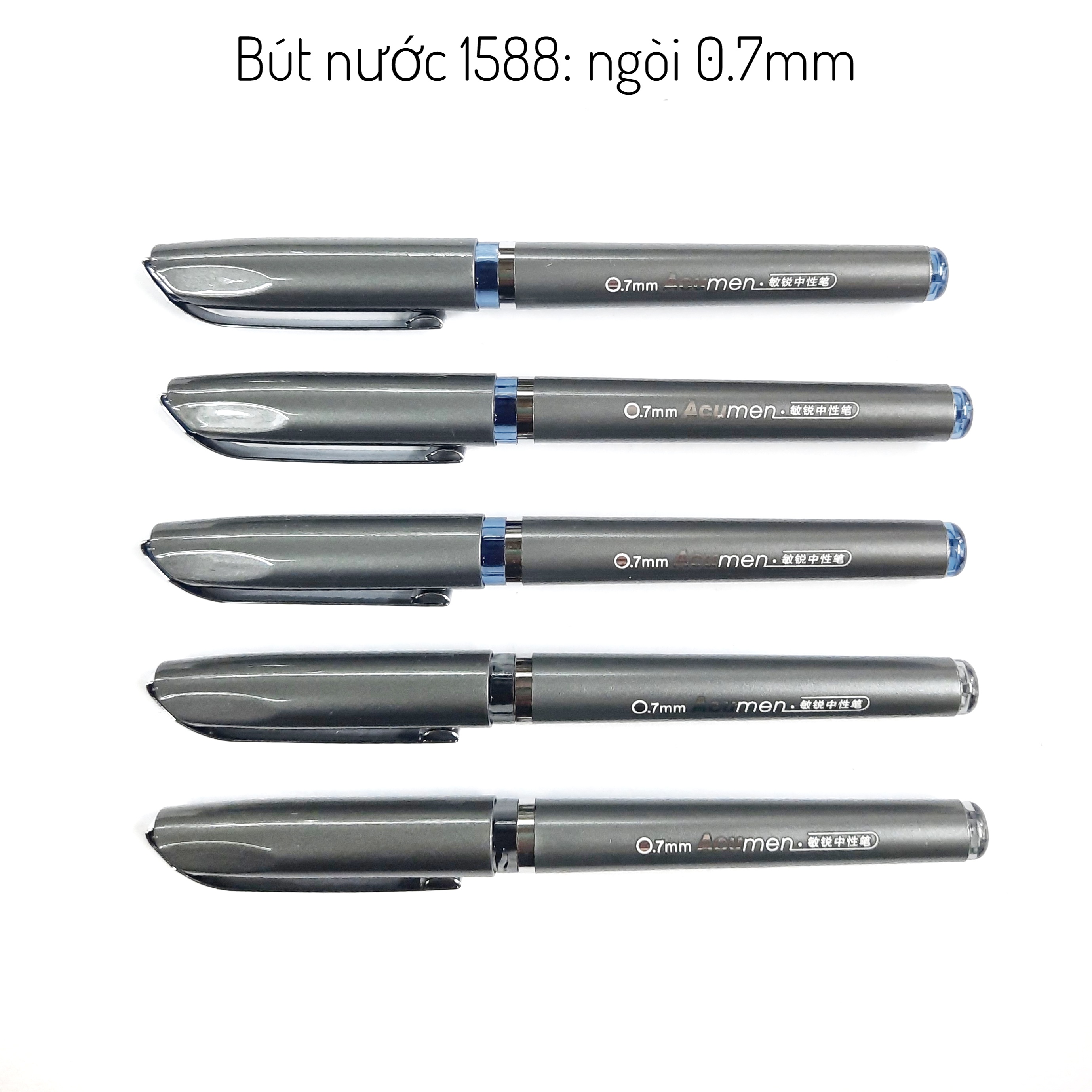 Bút nước 1588 ngòi 0.7mm (Hộp 12 cái).