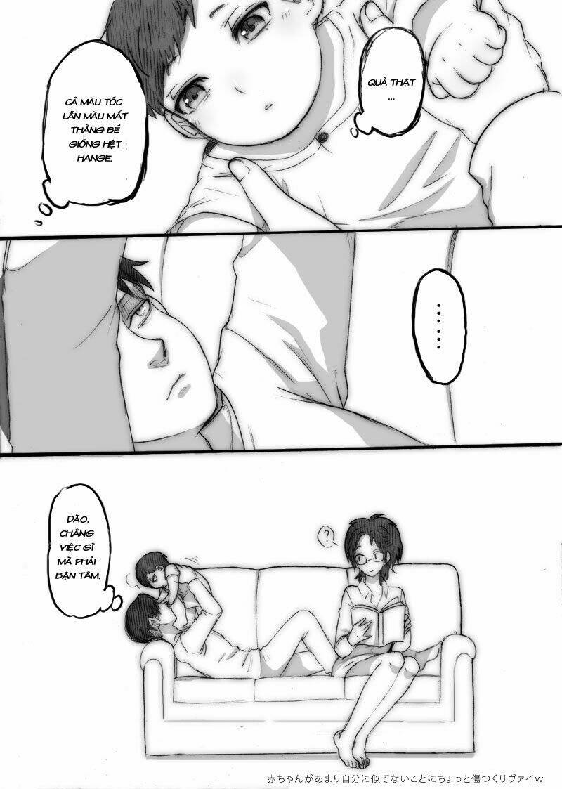 tấn công người khổng lồ - doujinshi levihan chapter 19 8