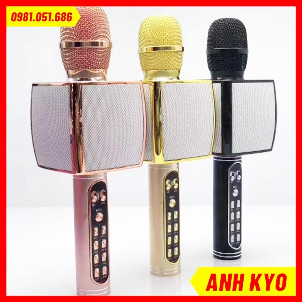 Micro không dây karaoke GrownTech YS 91 mic hát kara hỗ trợ thu âm, live streams BH 6 tháng