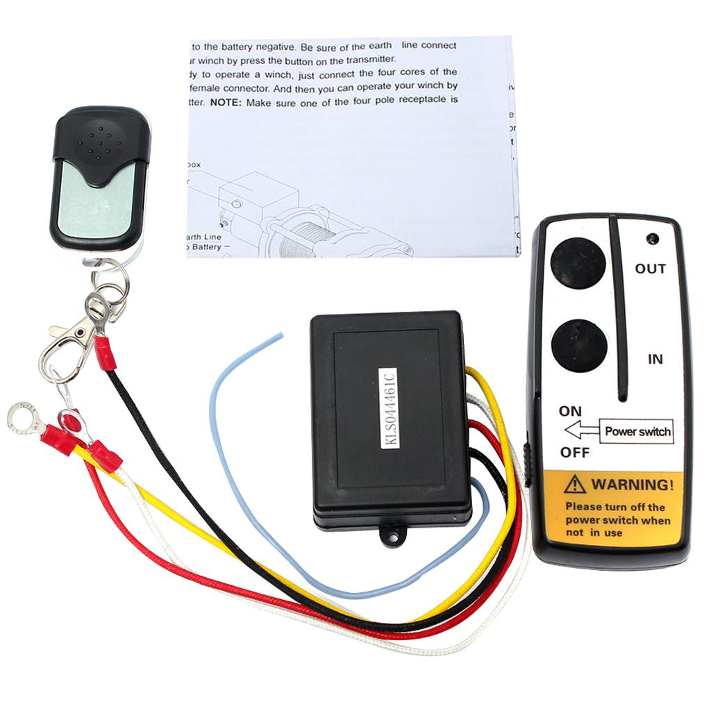 Brand New 12V Car Vehicle Winch Remote Control Switch Kit On/Off Handset