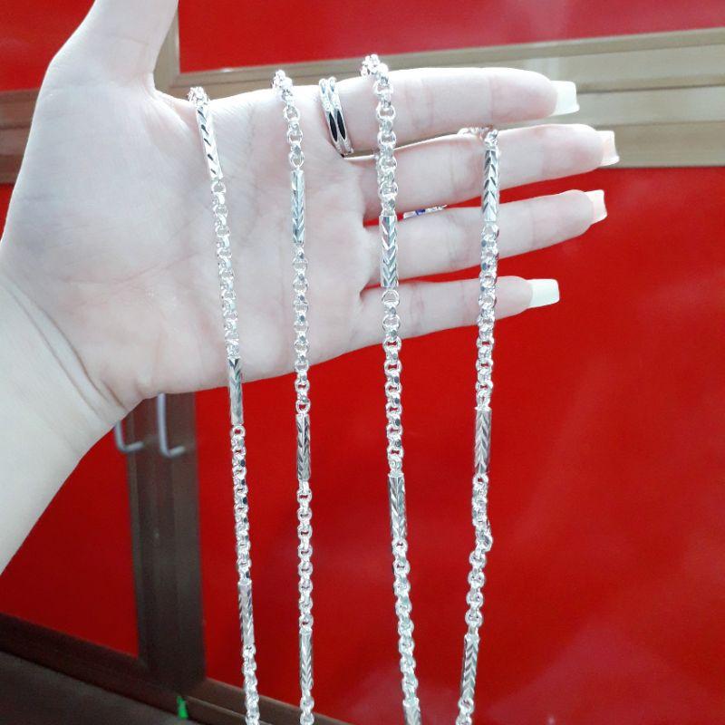 Dây chuyền nam bạc ta cao cấp YN JEWELRY
