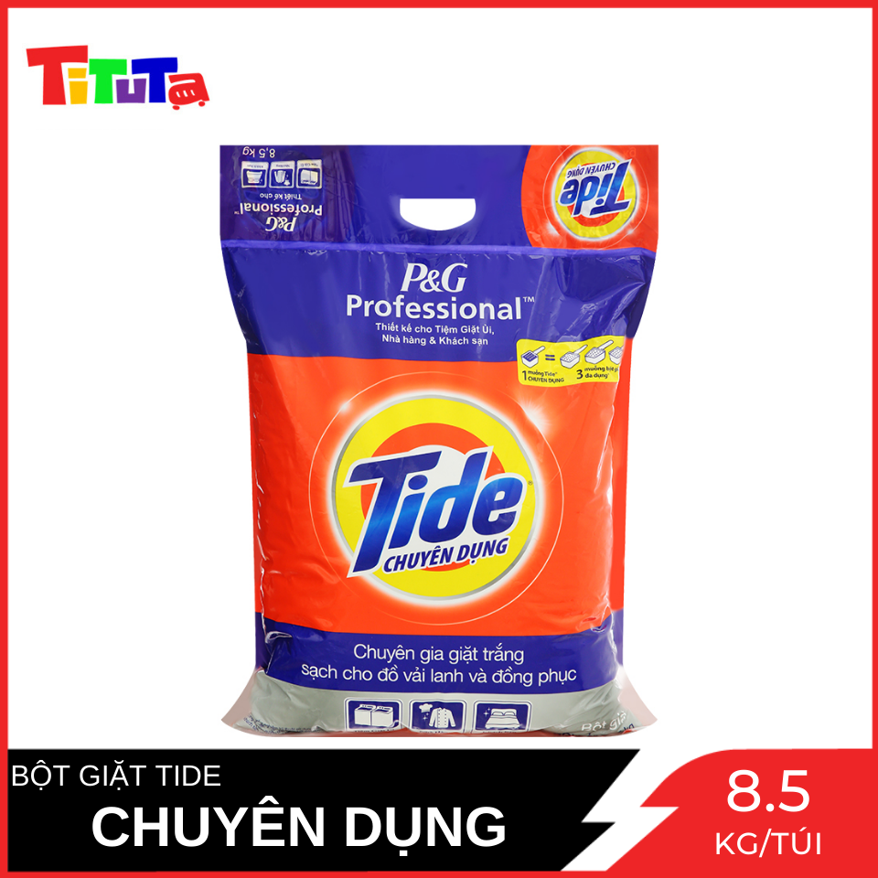 Bột giặt Tide Trắng sạch chuyên dụng Downy 9KG