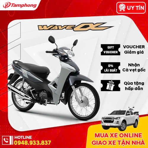 Xe Máy Honda Wave Alpha - Phiên Bản Cổ Điển