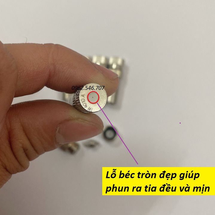 Béc phun sương làm mát chân nối nhanh 8mm | béc phun sương làm mát | đầu béc phun sương