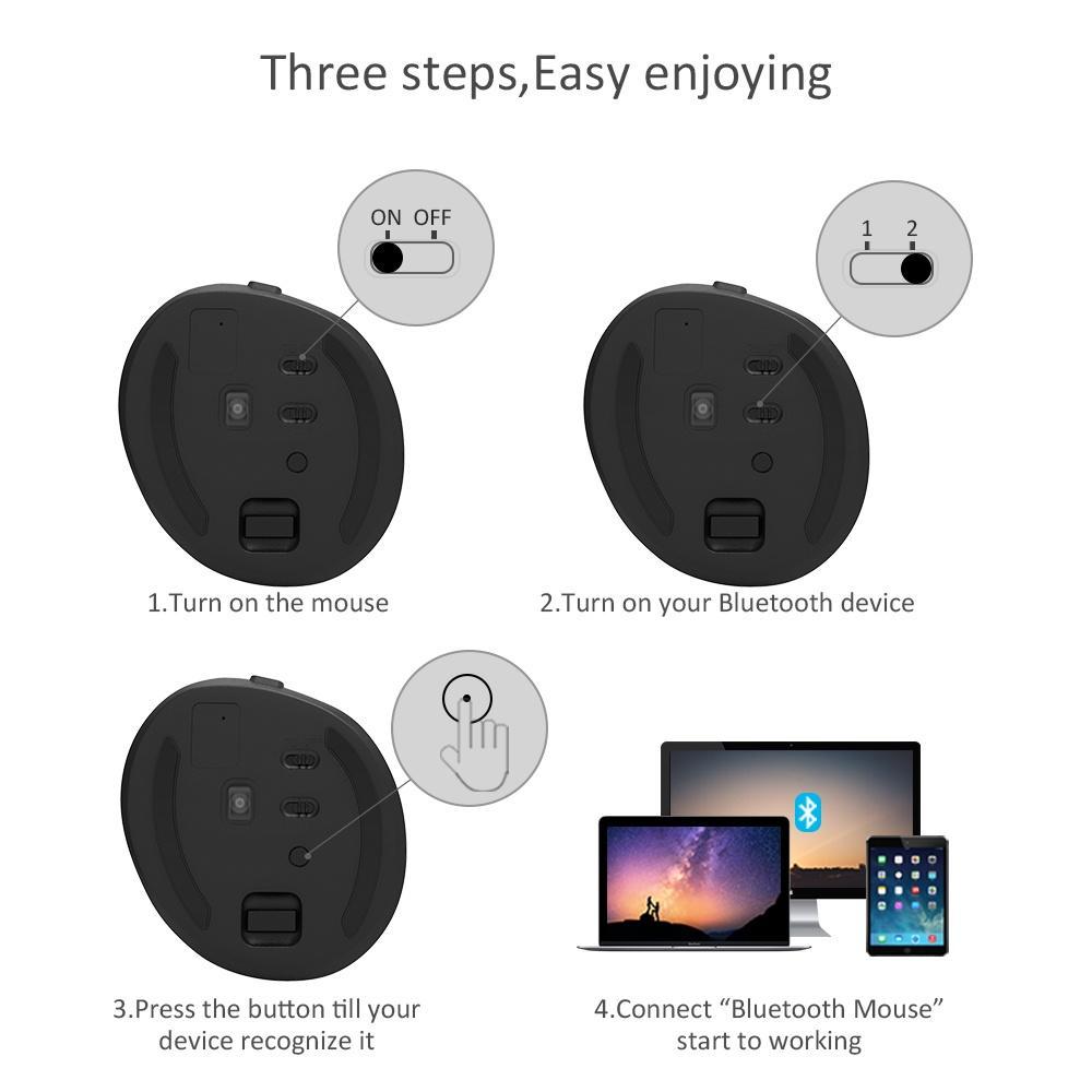 Chuột không dây Delux M618 hỗ trợ kết nối bluetooth với đầu cắm type-c có đèn RGB chuyên nghiệp